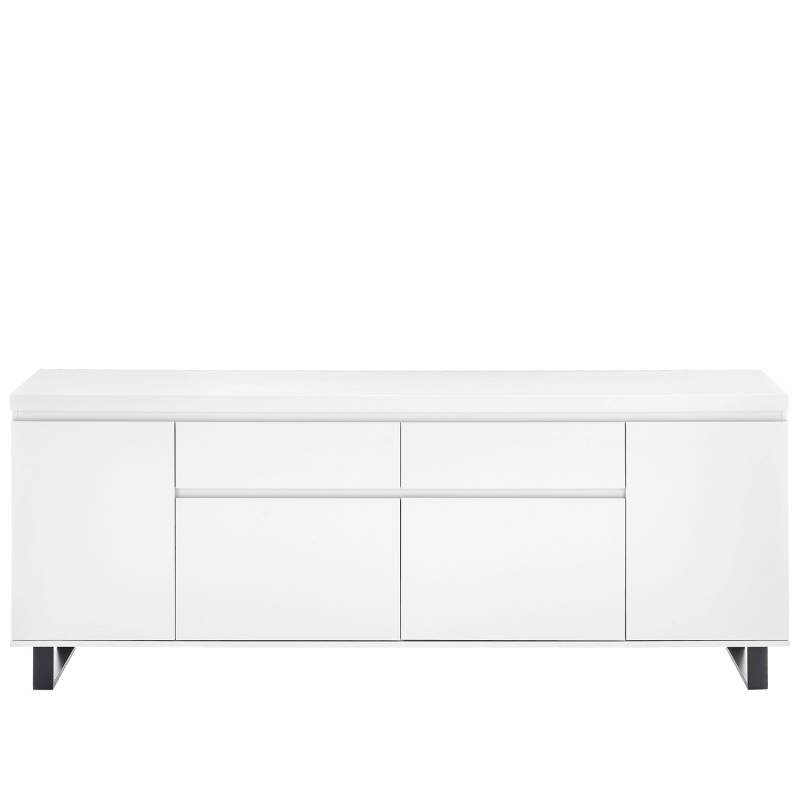 expendio Sideboard Asmaro 2 Modern White 191x74x40 cm von expendio