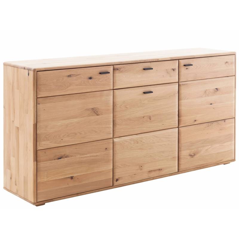 expendio Sideboard Giny 5 Asteiche massiv 184x90x44 cm von expendio