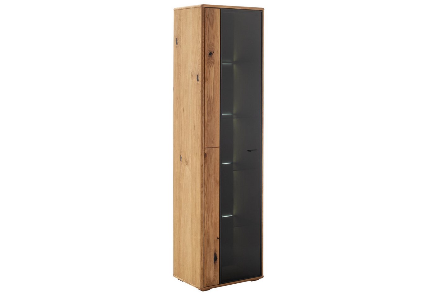 expendio Vitrine Arian 3 Ast/Balkeneiche massiv 52x190x37 cm expendio Vitrine Arian 3 Ast/Balkeneiche massiv 52x190x37 cm von expendio