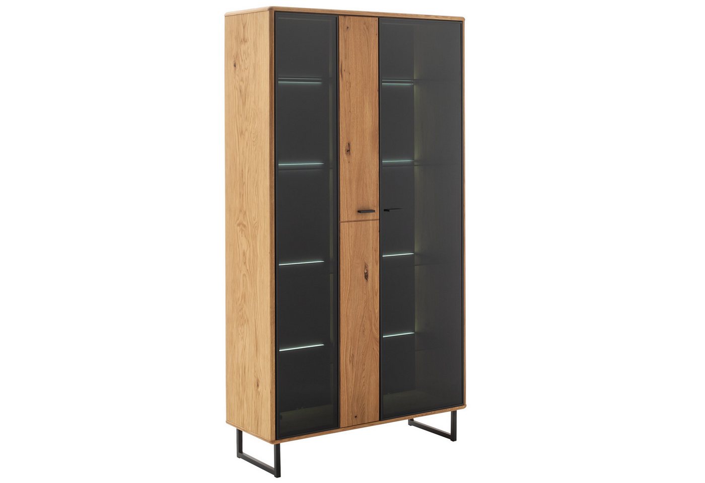 expendio Vitrine Arian 5 Ast/Balkeneiche massiv 100x186x37 cm expendio Vitrine Arian 5 Ast/Balkeneiche massiv 100x186x37 cm von expendio