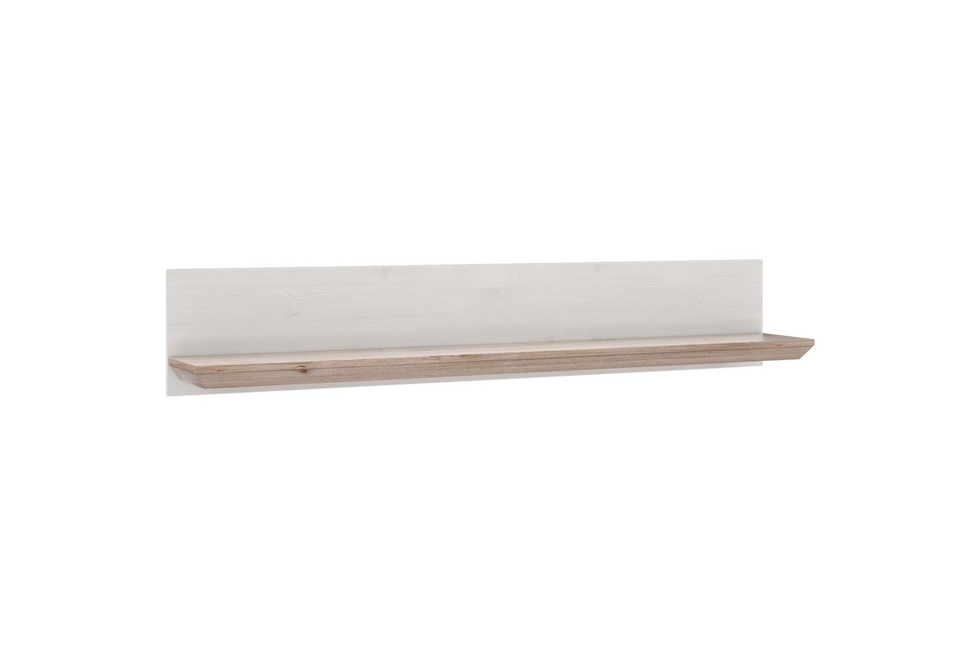 expendio Wandregal Iliano 10, Schneeeiche / Nelson Oak, 145x26x22 cm expendio Wandregal Iliano 10, Schneeeiche / Nelson Oak, 145x26x22 cm von expendio