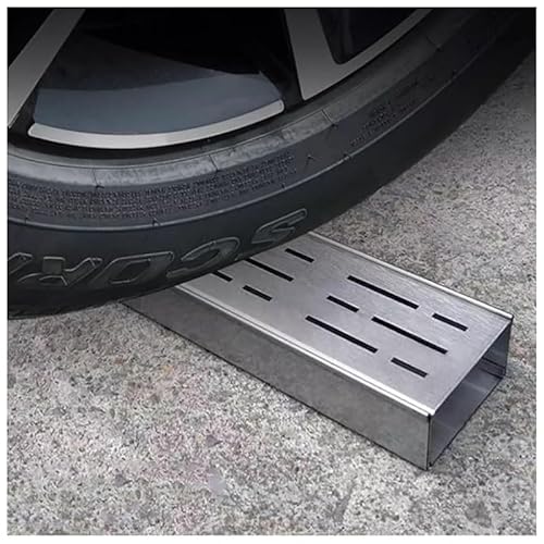 exproyzk Linearer Duschablauf, Rinnenablauf aus Edelstahl 304 Rechteckiger Duschablauf mit Gitterrost(7x5cm(2 3/4"x2")) von exproyzk