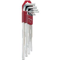 Winkelschraubendrehersatz 911L-HM9D 9-teilig Kunststoffhalter SW 1,5-10 mm Winkelschraubendrehersatz 911L-HM9D 9-teilig Kunststoffhalter SW 1,5-10 mm von AMF