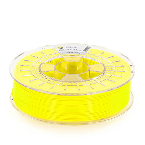 extrudr® DuraPro ASA ø1.75mm (750gr) 'NEON GELB/YELLOW' - 3D Drucker Filament - Made in Austria von extrudr