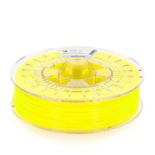 extrudr® DuraPro ASA ø1.75mm (750gr) 'NEON GELB / YELLOW' - 3D Drucker Filament - Made in Austria von extrudr