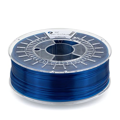 extrudr® PETG ø1.75mm (1.1kg) 'TRANSPARENT BLAU' - 3D Drucker Filament - Made in Austria - höchste Qualität zum fairen Preis! von extrudr