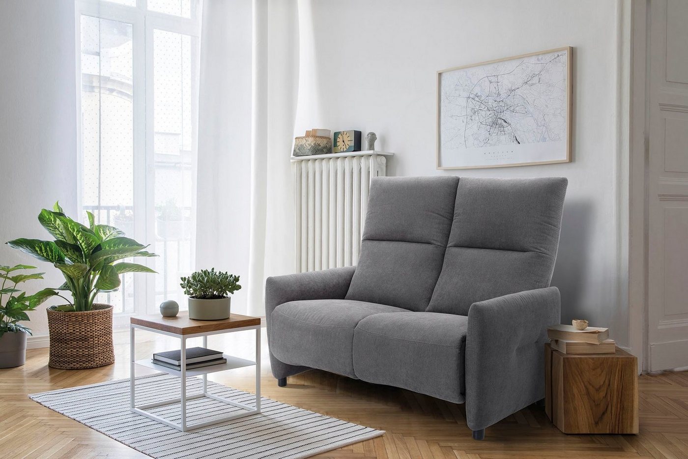 exxpo - sofa fashion 2-Sitzer Exxpo Fado, Inklusive Relaxfunktion und wahlweise Ablagefach von exxpo - sofa fashion