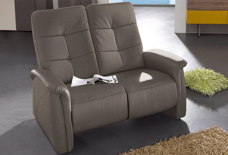 exxpo - sofa fashion 2-Sitzer Tivoli, Kinosofa, bequem und komfortabel durch die Relaxfunktion, (2-sitzig), schmale Armlehnen, hohe Rückenlehne von exxpo - sofa fashion