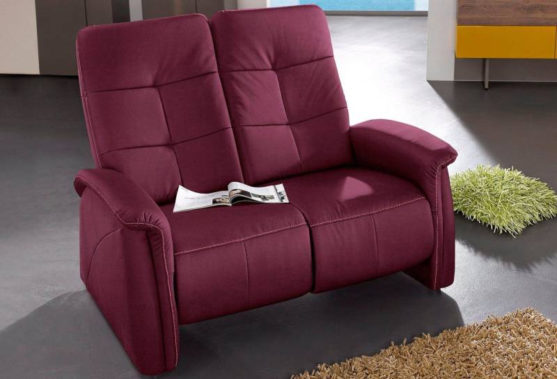 exxpo - sofa fashion 2-Sitzer Tivoli, Kinosofa, bequem und komfortabel durch die Relaxfunktion, (2-sitzig), schmale Armlehnen, hohe Rückenlehne von exxpo - sofa fashion