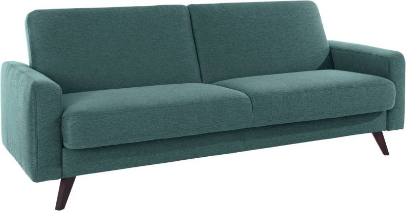 exxpo - sofa fashion 3-Sitzer Samso, elegant und bequem, toller Sitzkomfort, Schlafsofa, Kippcouch, inklusive Bettfunktion und Bettkasten, Komfortsitzhöhe 49cm von exxpo - sofa fashion