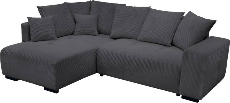 exxpo - sofa fashion Ecksofa, Ottomane beidseitig montierbar,inkl. 6x Rückenkissen und 2x Zierkissen exxpo - sofa fashion Ecksofa, Ottomane beidseitig montierbar,inkl. 6x Rückenkissen und 2x Zierkissen von exxpo - sofa fashion