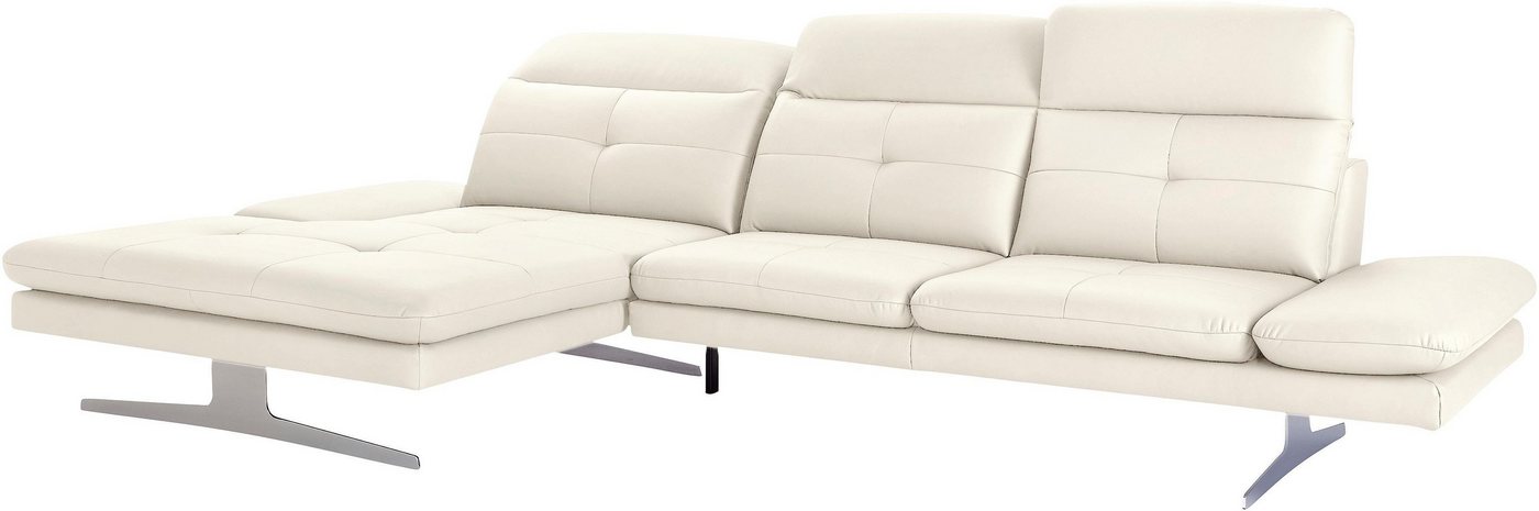 exxpo - sofa fashion Ecksofa Dana, L-Form, inkl. Kopf- bzw. Rücken- und Armlehnenverstellung von exxpo - sofa fashion