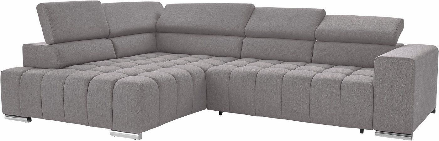 exxpo - sofa fashion Ecksofa Elias, mit Kopf- bzw. Rückenverstellung, wahlweise mit Bettfunktion von exxpo - sofa fashion