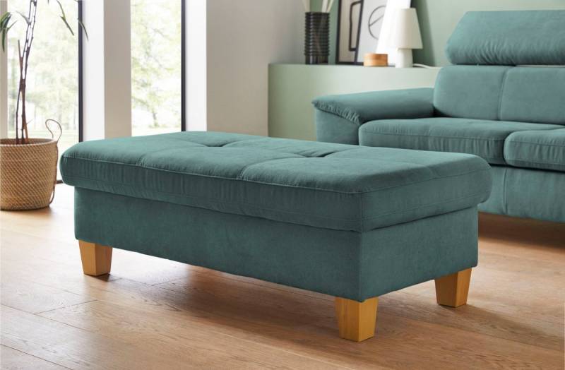exxpo - sofa fashion Hocker Enya Bankhocker mit Staufach unter der Sitzfläche, schöne Detailverarbeitung von exxpo - sofa fashion