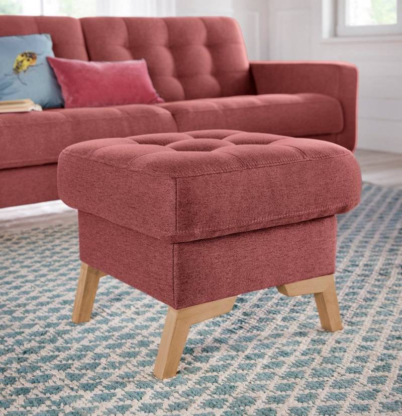 exxpo - sofa fashion Hocker Fiord kompakt und bequem, tolle Verarbeitungsdetails von exxpo - sofa fashion