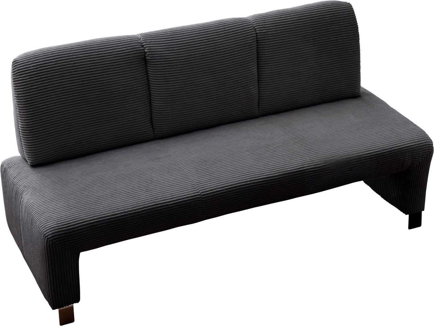 exxpo - sofa fashion Polsterbank Intenso, Sitzbank, Breite 182 cm, wahlweise in Leder oder Textil, hohe Bodenfreiheit, frei im Raum stellbar, hoher Sitzkomfort von exxpo - sofa fashion