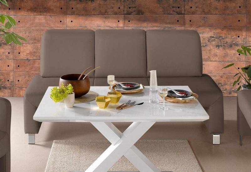 exxpo - sofa fashion Polsterbank Intenso, Sitzbank, Breite 162 cm, wahlweise in Leder oder Textil, hohe Bodenfreiheit, frei im Raum stellbar, hoher Sitzkomfort exxpo - sofa fashion Polsterbank Intenso, Sitzbank, Breite 162 cm, wahlweise in Leder oder Textil, hohe Bodenfreiheit, frei im Raum stellbar, hoher Sitzkomfort von exxpo - sofa fashion