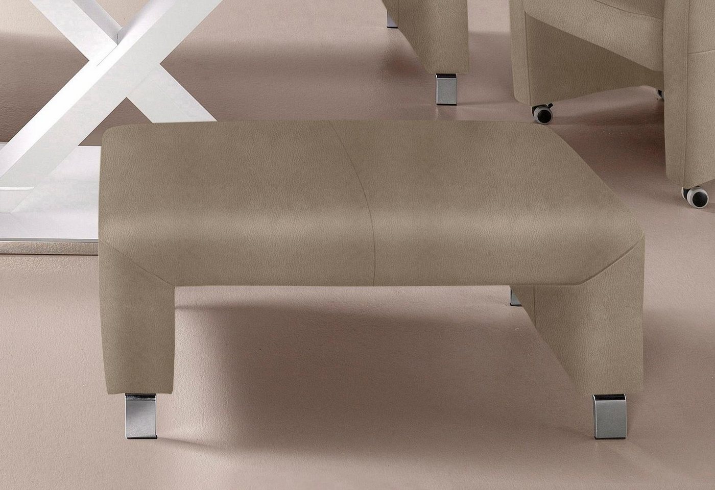 exxpo - sofa fashion Polsterhocker, Breite 100 cm von exxpo - sofa fashion