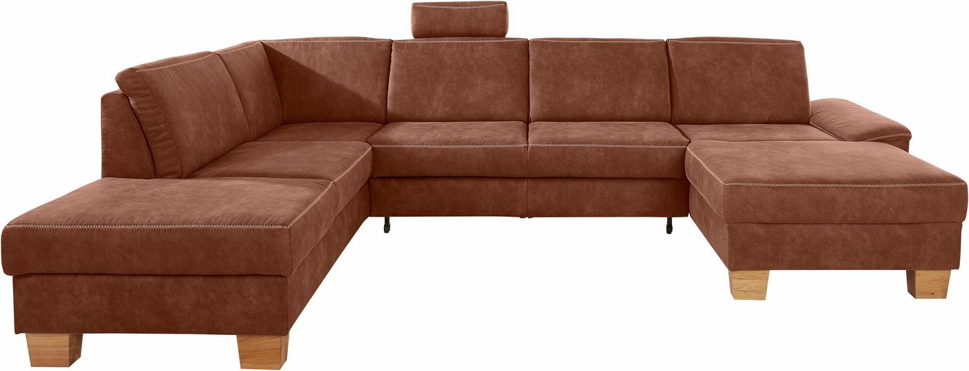 exxpo - sofa fashion Wohnlandschaft Croma, U-Form, wahlweise mit Bettfunktion und Bettkasten von exxpo - sofa fashion