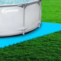 15 m² Poolunterlage - 64 eva Matten 50x50 Pool Unterlage - Unterlegmatten Set von eyepower
