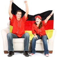 Deutschland-Flagge aus Polyester 145 x 87 cm von eyepower