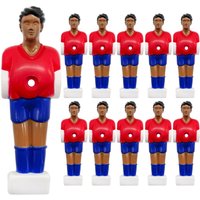 11 Tischkicker Figuren 13mm Spanien Rot Blau - Tisch Fussball Kicker Figuren von eyepower
