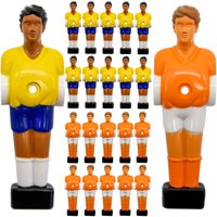 Eyepower - 22 Tischkicker Figuren 13mm Niederlande Brasilien Tisch Fussball Kicker Figuren von eyepower