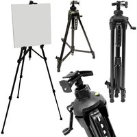 Eyepower - Feld Staffelei Aluminium 58-160cm Tischstaffelei Whiteboard Ständer Malstaffelei von eyepower