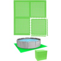 Eyepower - Poolunterlage für 366 cm Pool - 52 eva Matten - 1cm Outdoor Unterlegmatten Set Eyepower - Poolunterlage für 366 cm Pool - 52 eva Matten - 1cm Outdoor Unterlegmatten Set von eyepower