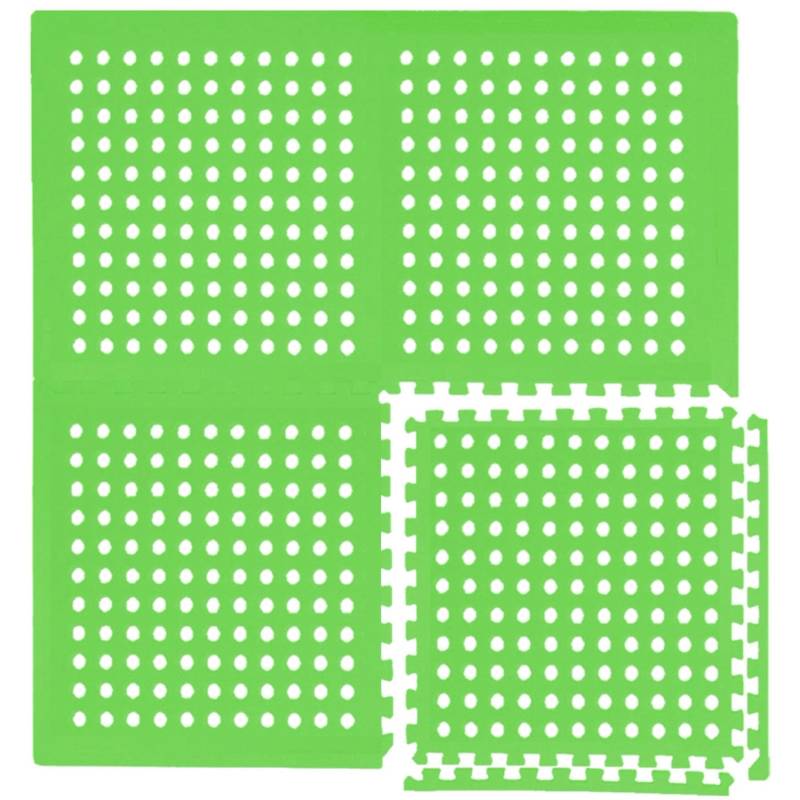 eyepower Poolmatte 62 x 62 cm 36er Set Grün von eyepower