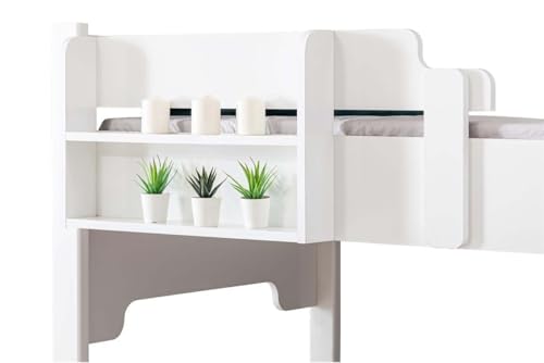 Eymense Avrasya Etagenbett mit Schubladen & Babybett – 3-in-1 wandelbares Design – Melaminbeschichtete Spanplatte & MDF-Profil – 90x200 cm von eymense ev & yaşam