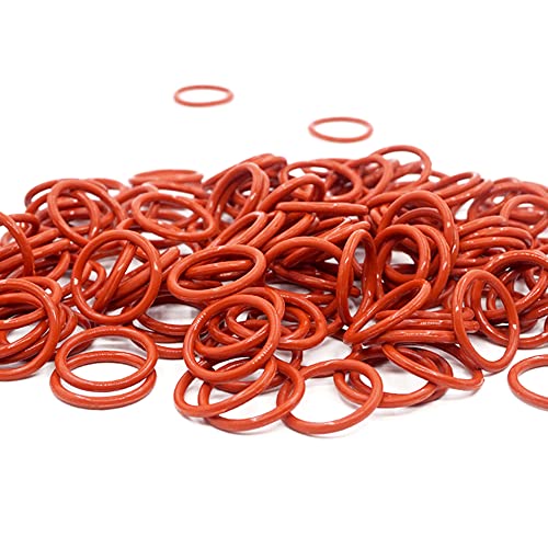 15PCS Rotes Silikon O-Ring Silikon VMQ CS3mm Stärke Gummi O Ring Dichtung Ringe Unterlegscheibe,35x29x3mm von ezqnirk