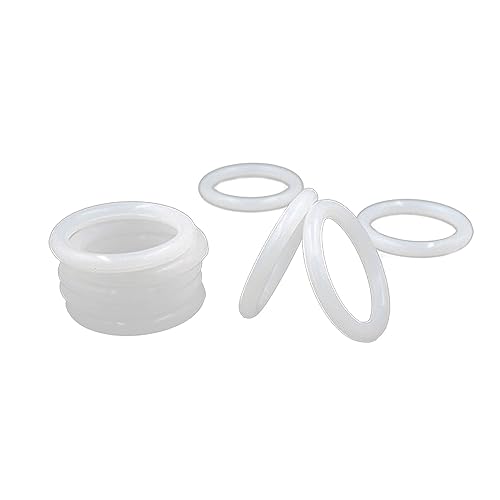 15PCS Weißer Silizium Ring VMQ O-Ring CS4mm Dichtungs Unterlegscheibe,40x32x4mm 15PCS Weißer Silizium Ring VMQ O-Ring CS4mm Dichtungs Unterlegscheibe,40x32x4mm von ezqnirk