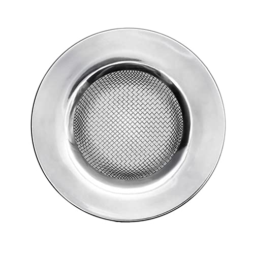 1PCS Küche Wasser Waschbecken Filter Edelstahl Badezimmer Boden Abfluss Abdeckung Dusche Haar Fang Stopper,64×15mm von ezqnirk