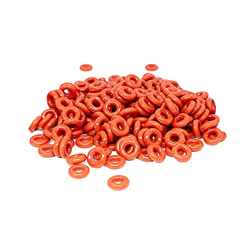 30PCS Rotes Silikon O-Ring Silikon VMQ 1.9mm Stärke Gummi O Ring Dichtung Ringe Unterlegscheibe,12x8.2x1.9mm von ezqnirk