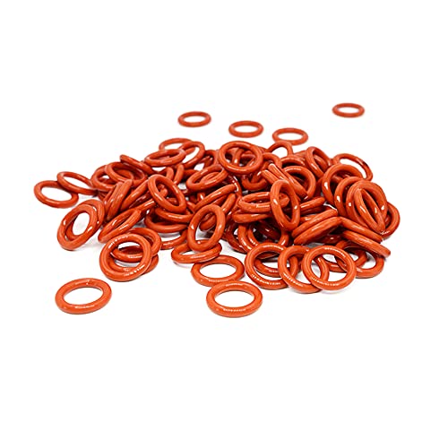 30PCS Rotes Silikon O-Ring Silikon VMQ 1.9mm Stärke Gummi O Ring Dichtung Ringe Unterlegscheibe,20x16.2x1.9mm von ezqnirk
