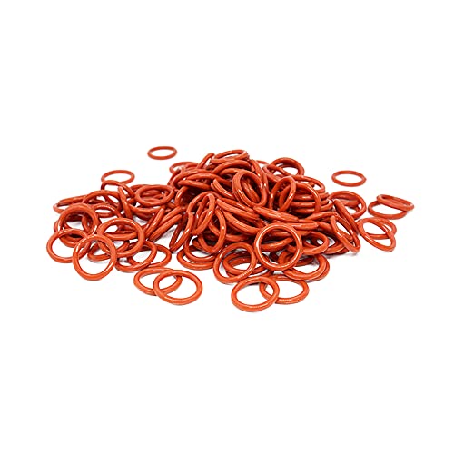 30PCS Rotes Silikon O-Ring Silikon VMQ 2.5mm Stärke Gummi O Ring Dichtung Dichtung,14x9x2.5mm von ezqnirk