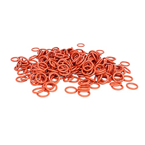 30PCS Rotes Silikon O-Ring Silikon VMQ CS2.65mm Gummi O Ring Dichtung Ring Unterlegscheibe,17.1X11.8X2.65mm 30PCS Rotes Silikon O-Ring Silikon VMQ CS2.65mm Gummi O Ring Dichtung Ring Unterlegscheibe,17.1X11.8X2.65mm von ezqnirk
