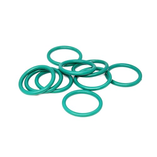 3PCS Fluor Gummi O-Ring Grün FKM Dichtung CS 4mm Dichtungsring Dichtung Unterlegscheibe,70x62x4mm von ezqnirk