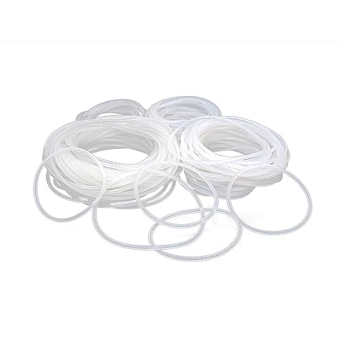 3PCS Weißer Silizium Ring VMQ O Ring CS2.5mm Dichtung Dichtungen,80x75x2.5mm 3PCS Weißer Silizium Ring VMQ O Ring CS2.5mm Dichtung Dichtungen,80x75x2.5mm von ezqnirk