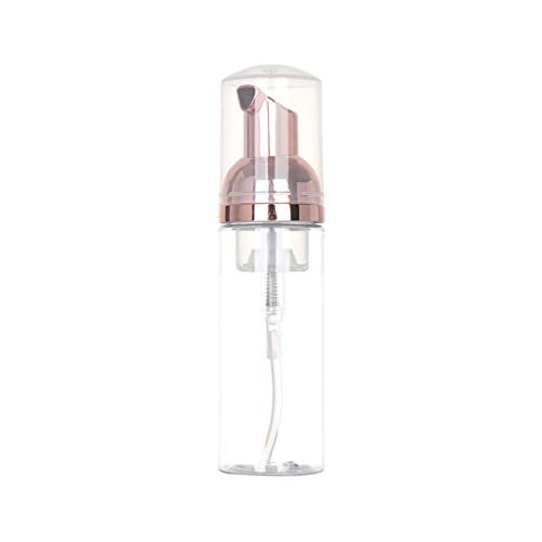 ezqnirk 1PCS Kunststoff leere Schaumpumpe Flasche Seifenspender Schaumflasche,rose gold 50ml von ezqnirk