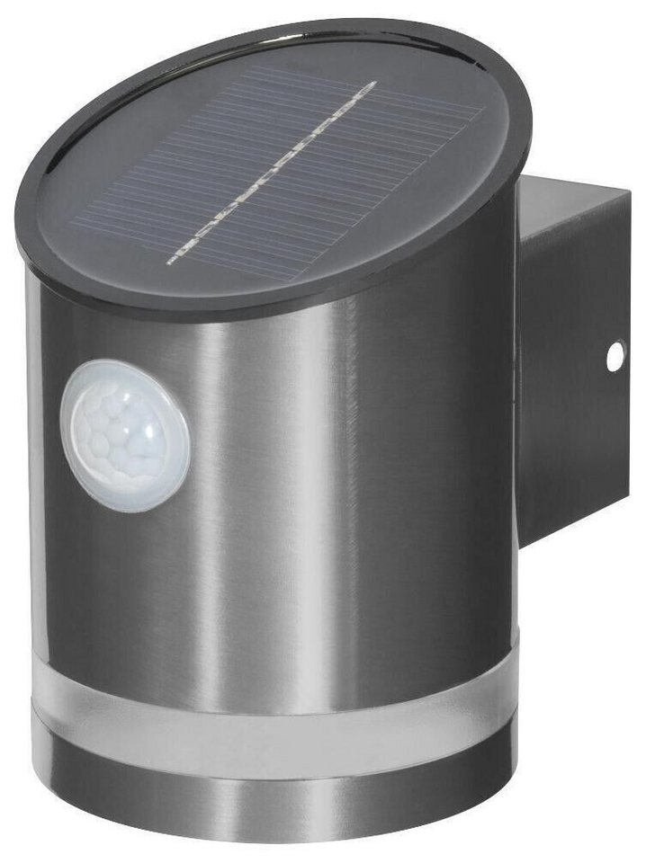 ezsolar LED Außen-Wandleuchte, LED fest integriert, Ein/Aus-Schalter, Bewegungssensor, Tageslichtweiß (6500K) von ezsolar