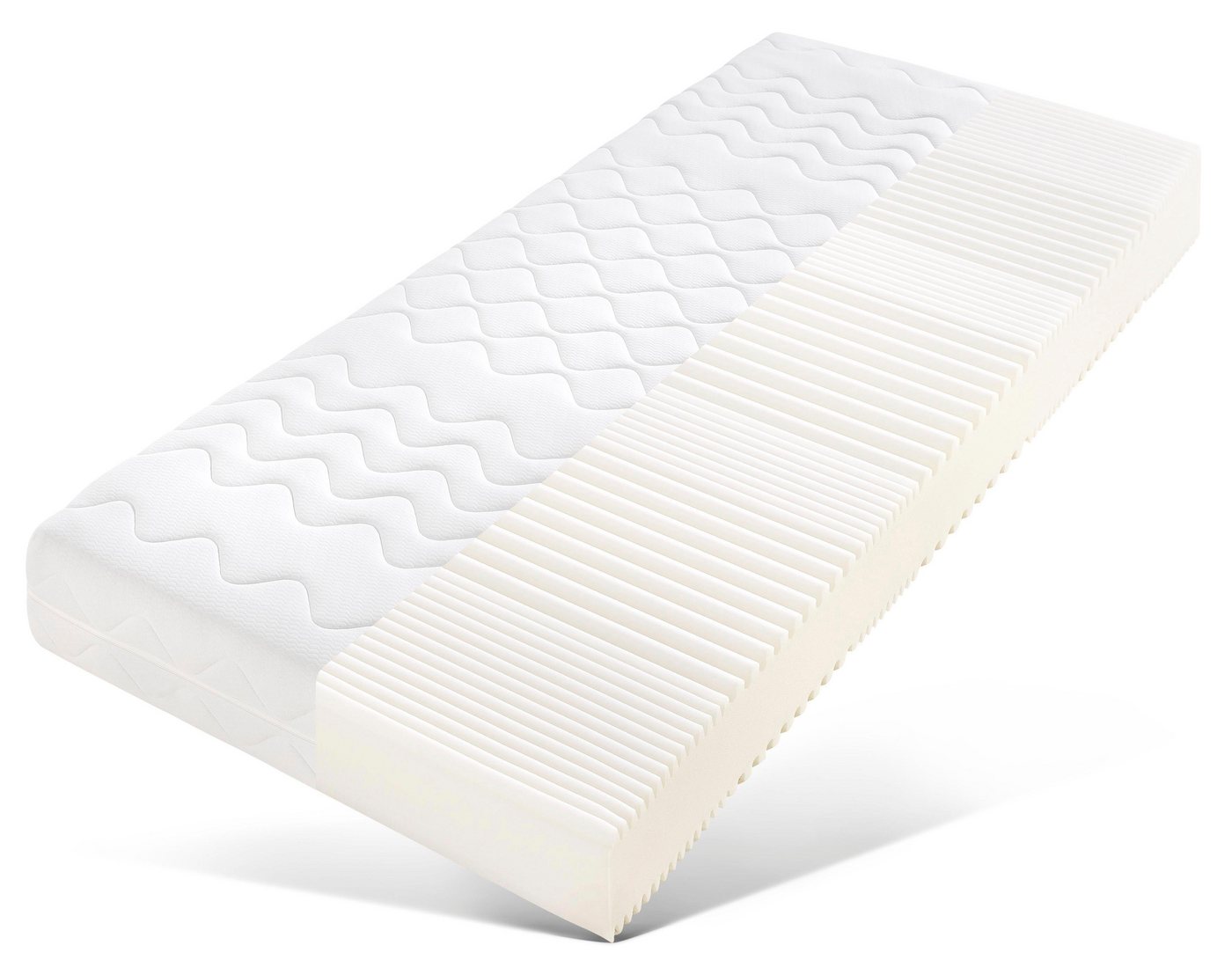 Komfortschaummatratze ProVita Flex 21 S ECO, Matratze in 90x200 cm, 140x200, fan, 21 cm hoch, (1 oder 2-tlg), Matratze in 3 Härtegraden und diversen Größen erhältlich von fan