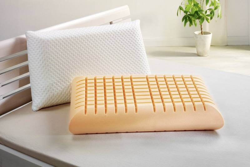 fan Schlafkomfort Exklusiv Nackenstützkissen Medisan Sleep & Care Nackenstützkissen Soja Dream, Bezug: Viscoseschaumkern mit beidseitigem Würfelschnitt von fan Schlafkomfort Exklusiv