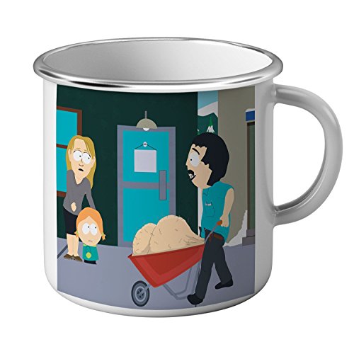 Fabulous Emaillierter Mug Becher aus Metall South Park Randy Marsh Bälle Bälle von Fabulous