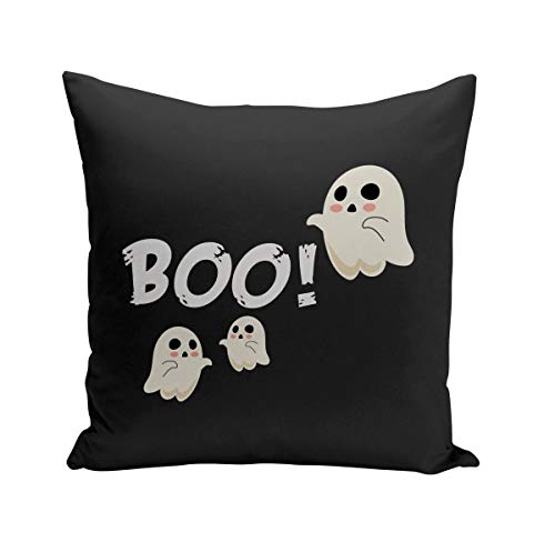 Fabulous Kissen Kissenbezug 40x40 cm Boo! Kleine Gespenster Halloween Zeichnen Niedlich von Fabulous