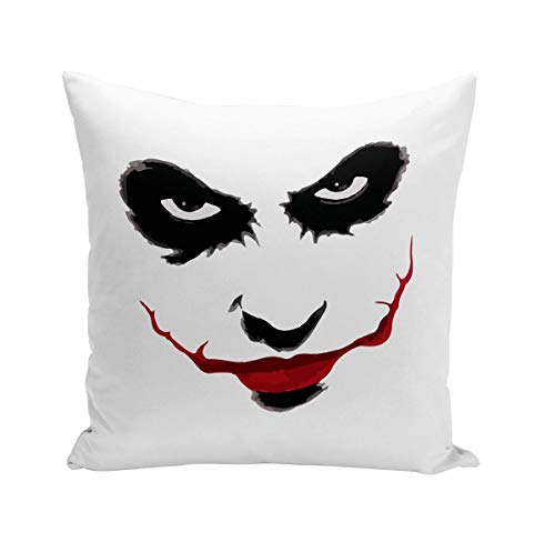 Fabulous Kissen Kissenbezug 40x40 cm Joker Clown-Halloween-Angst-Horrorfilm von Fabulous