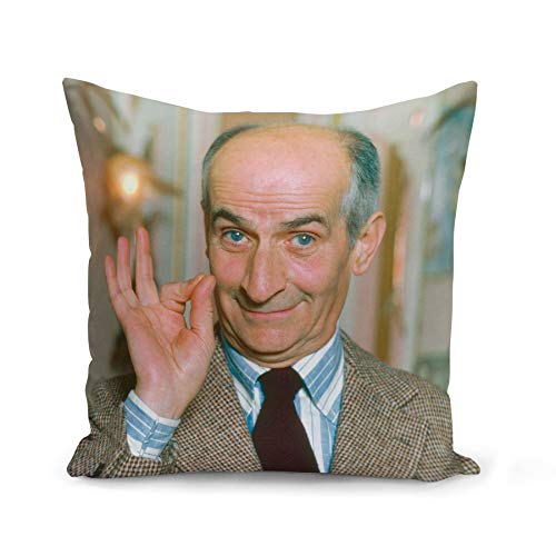 Fabulous Kissen Kissenbezug 40x40 cm Louis De Funes Schauspieler Französisch Komödie von Fabulous