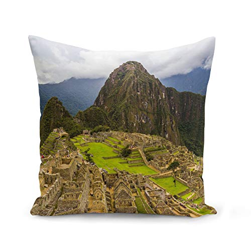 Fabulous Kissen Kissenbezug 40x40 cm Machu Picchu UNESCO Weltkulturerbe Peru Inkas von Fabulous