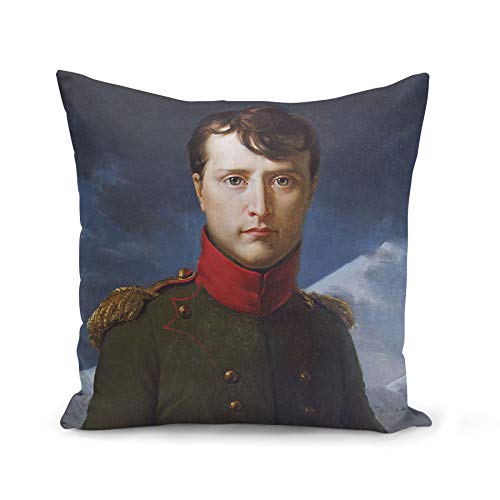 Fabulous Kissen Kissenbezug 40x40 cm Napoleon Bonaparte Französischer Kaiser Portrait Malerei von Fabulous